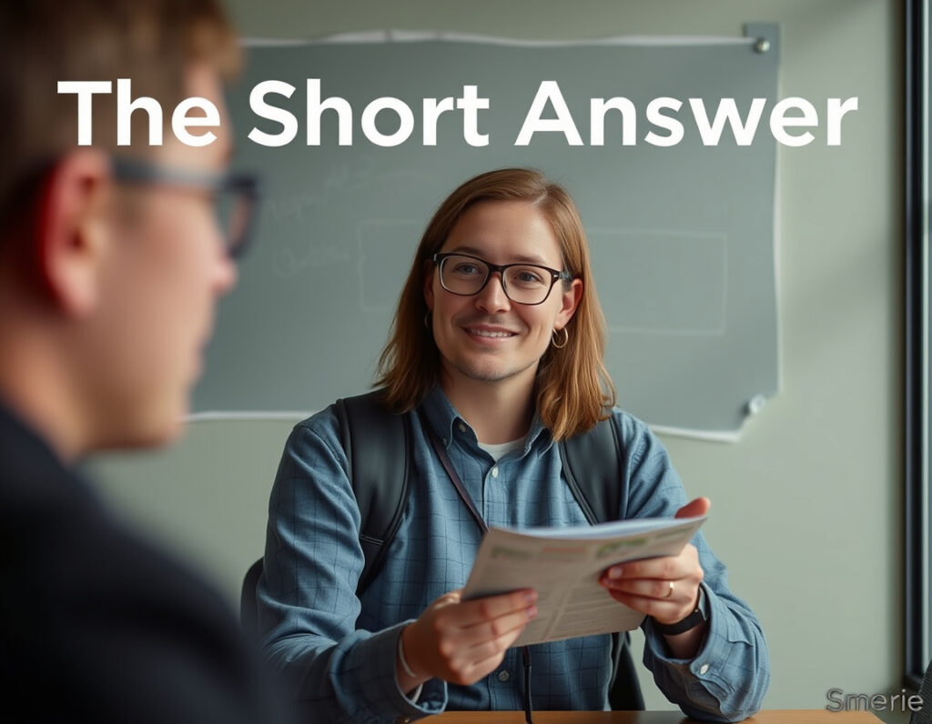The Short Answer — University, Sackville
