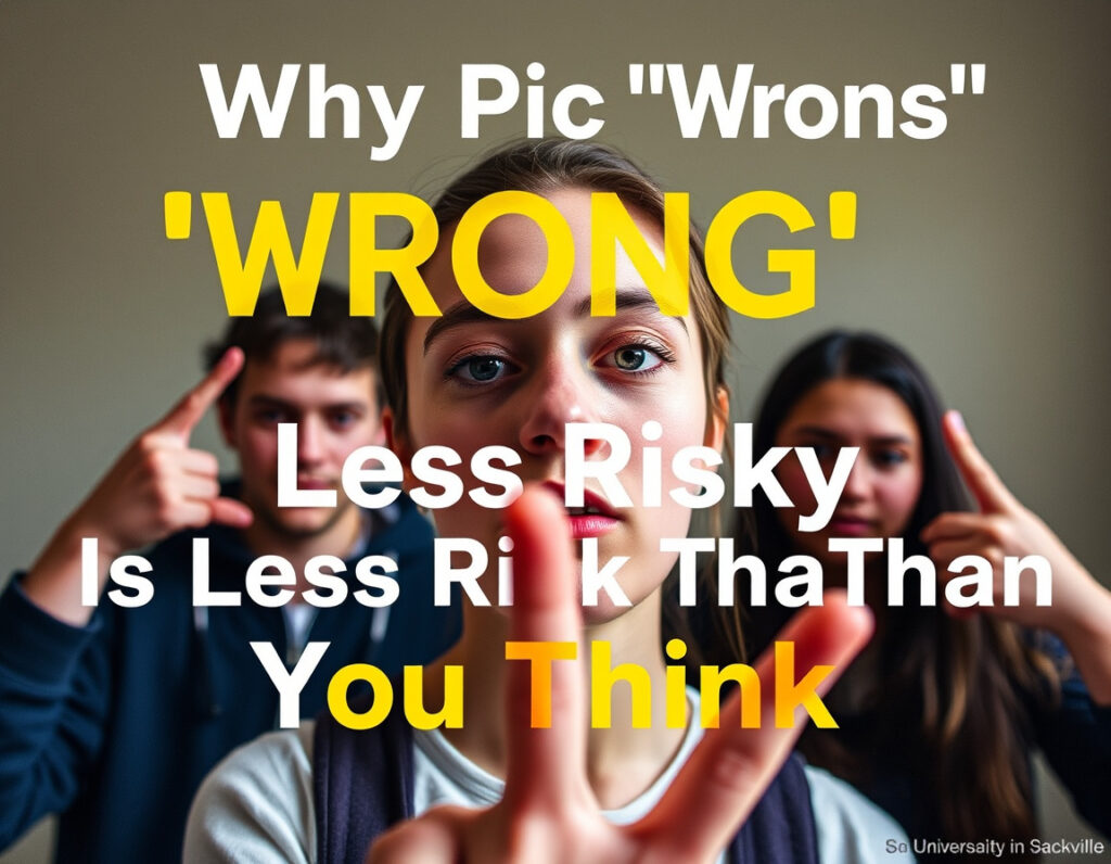 Why Picking "Wrong" Is Less Risky Than You Think — University, Sackville
