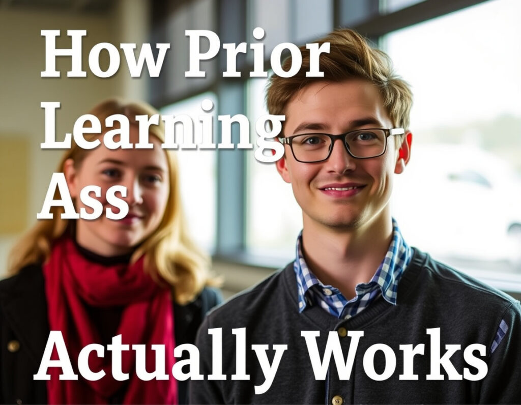 How Prior Learning Assessment Actually Works — University, Sackville